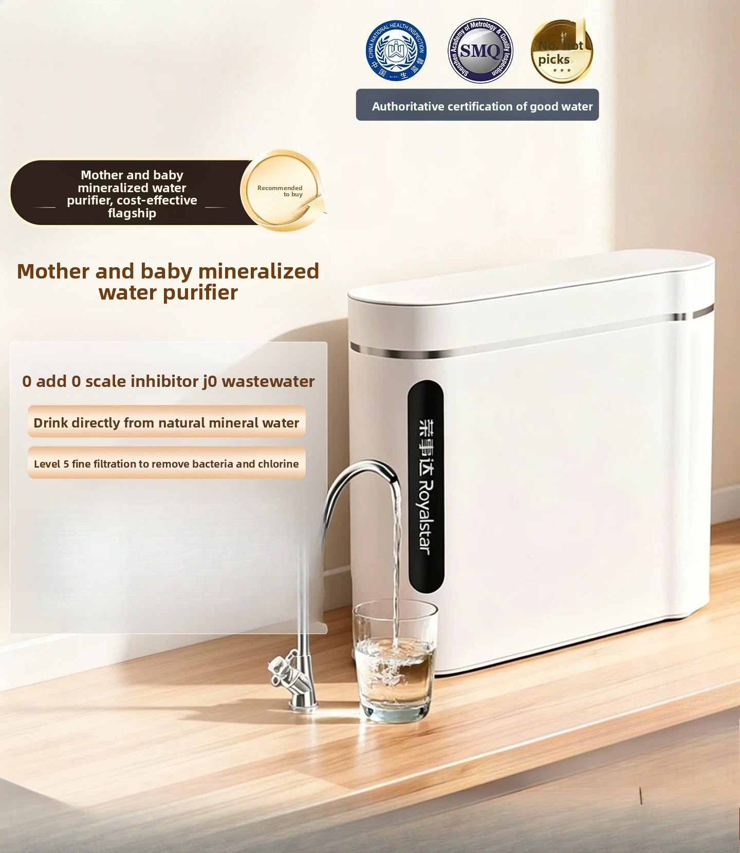 Commercial Kitchen Tap - Depuratore d'Acqua da Cucina, Filtro per