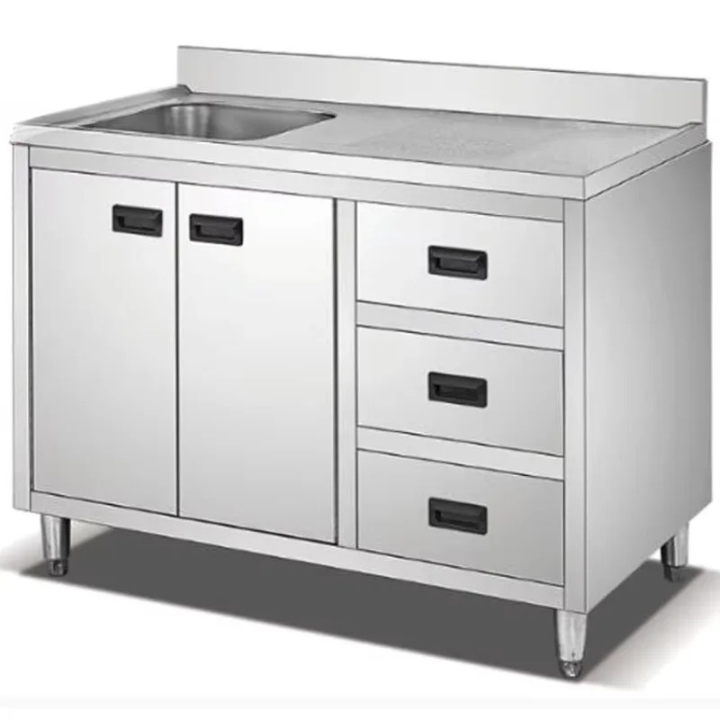 Commercial Kitchen Sink - Tavolo da cucina per ristorante resistente,