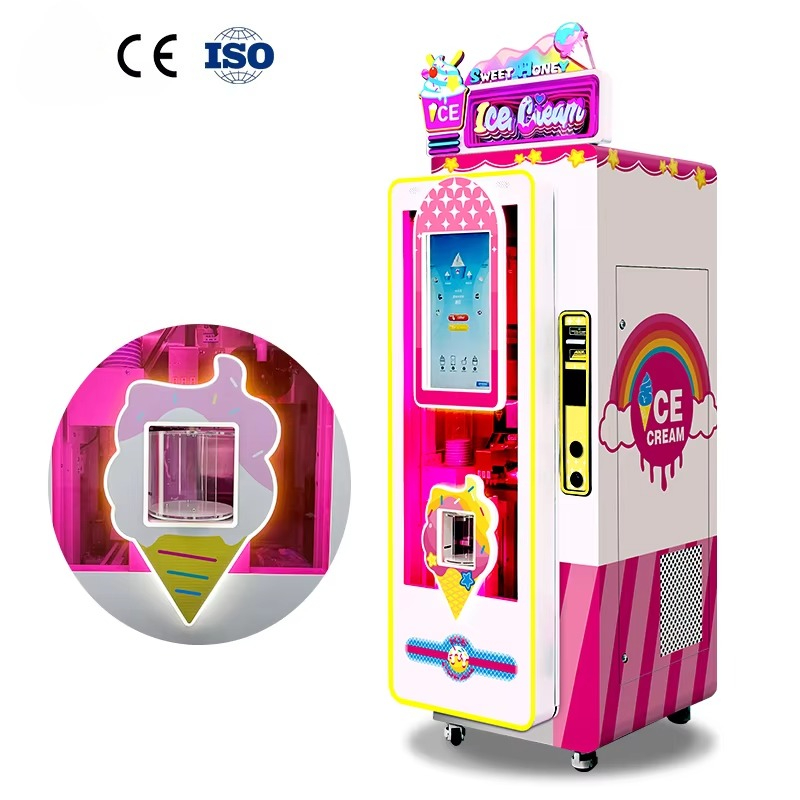 Soft Serve Ice Cream Machine - Macchina Automatica per Gelato Soft a