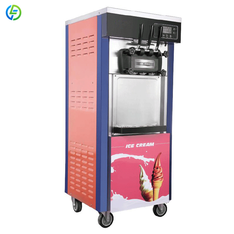 Soft Serve Ice Cream Machine - Macchine Personalizzate per Gelato 22-28L/H, Gelatiera