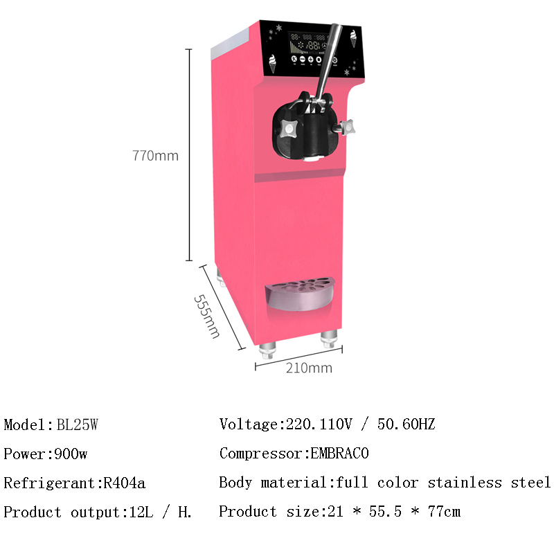 Macchina Automatica Monotesta  - Soft Serve Ice Cream Machine recensione e prezzo