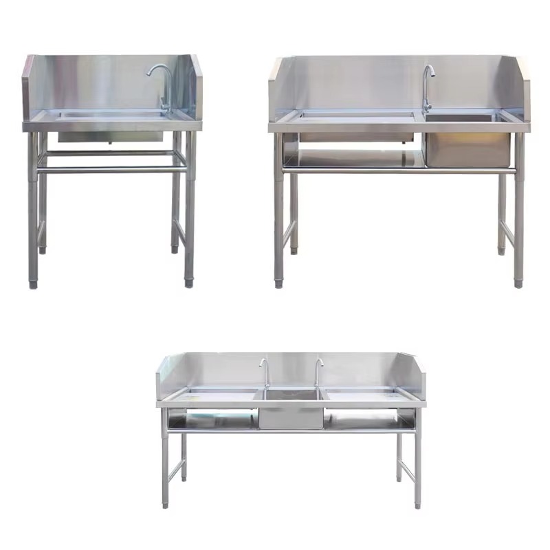 Tavolo da lavoro da cucina com - Commercial Kitchen Sink recensione e prezzo