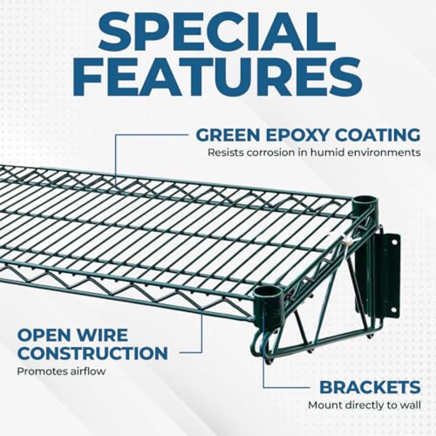 Scaffale da Parete in Filo Ver - Commercial Kitchen Wall recensione e prezzo