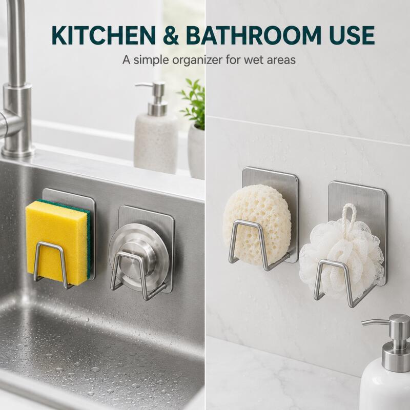 Porta Spugne Autoadesivo in Ac - Commercial Kitchen Sink recensione e prezzo