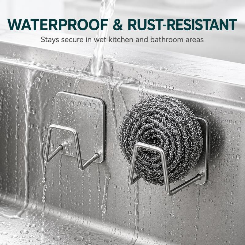 Porta Spugne Autoadesivo in Ac - Commercial Kitchen Sink recensione e prezzo