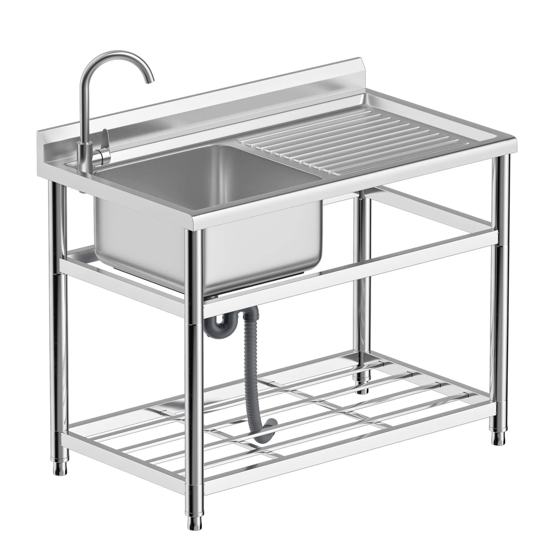 Lavello Commerciale in Acciaio - Commercial Kitchen Sink recensione e prezzo