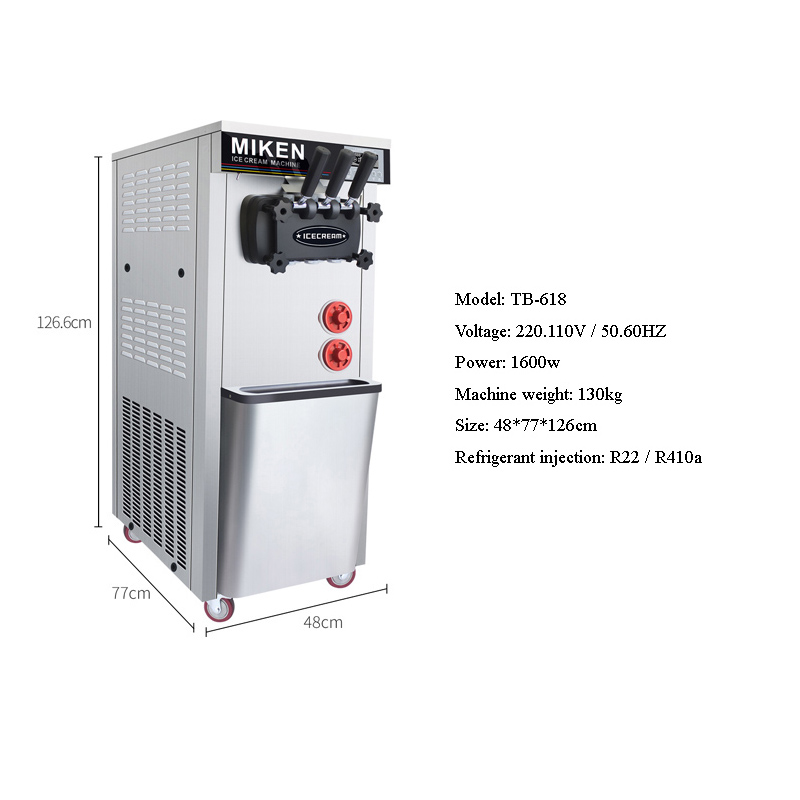 Macchina Automatica per Gelato - Soft Serve Ice Cream Machine recensione e prezzo