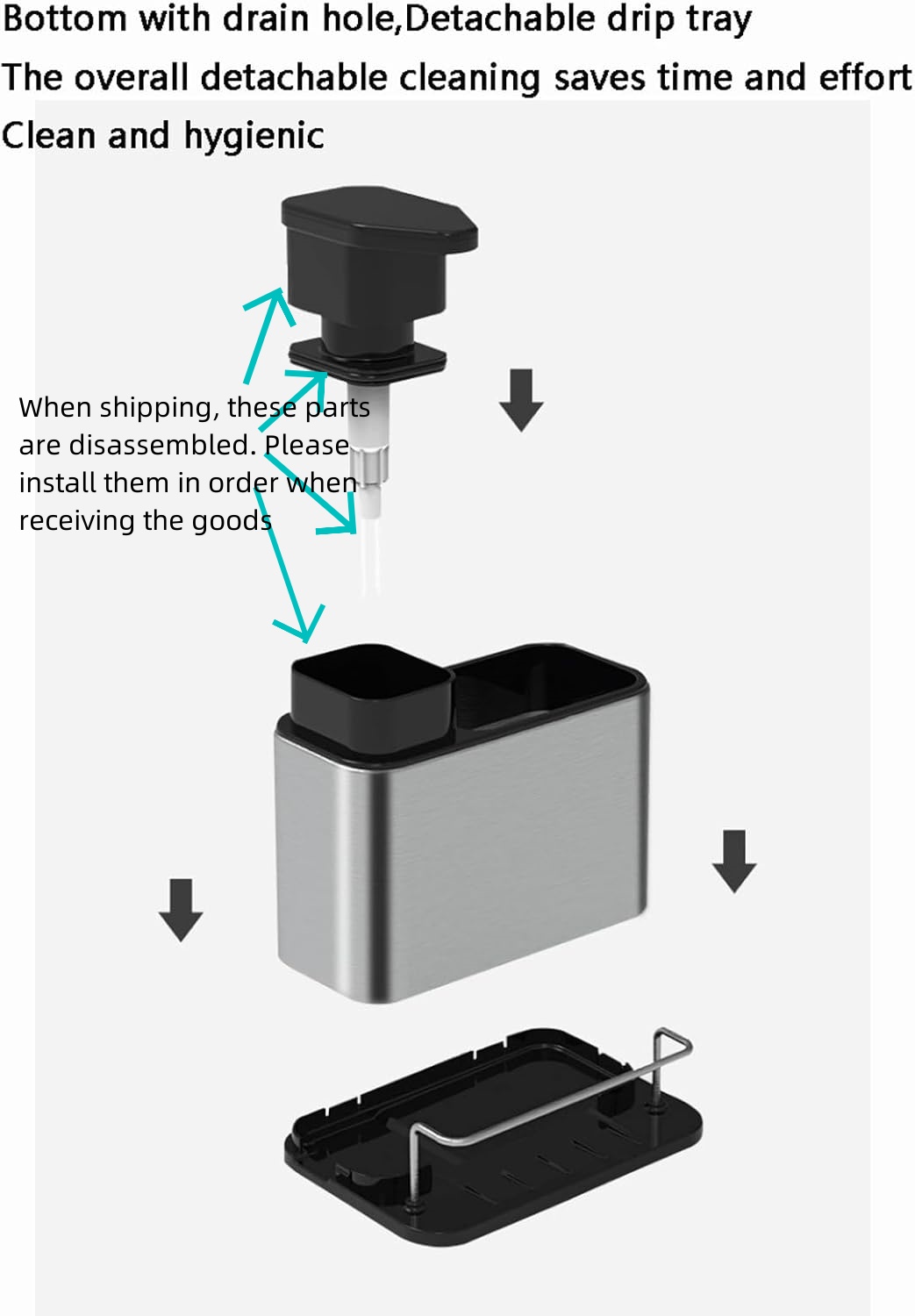 Dispenser di sapone per stovig - Commercial Kitchen Sink recensione e prezzo