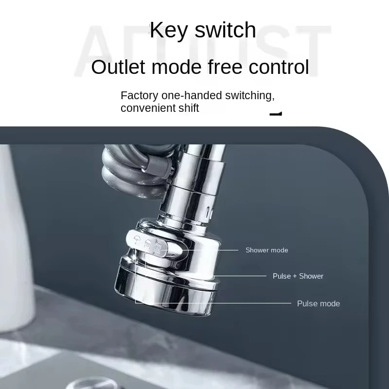 Nuovo 3 modalità rubinetto lav - Commercial Kitchen Tap recensione e prezzo