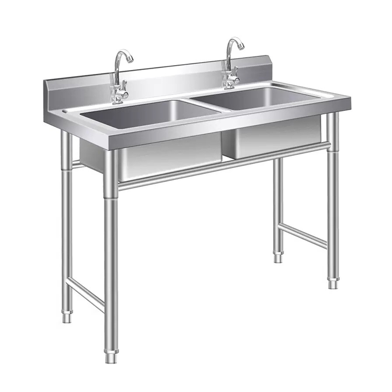 Tavolo da Lavoro in Acciaio In - Commercial Kitchen Sink recensione e prezzo
